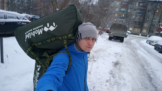 И рюкзак не нужен )