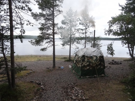 Банька на Белом море