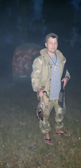 ПЕРВАЯ ДОБЫЧА.. С ПОЛЕМ))