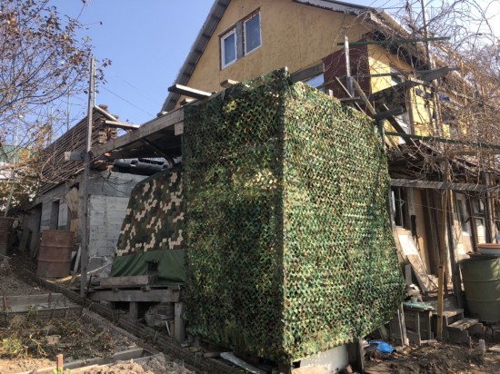 Обновлённый навес.