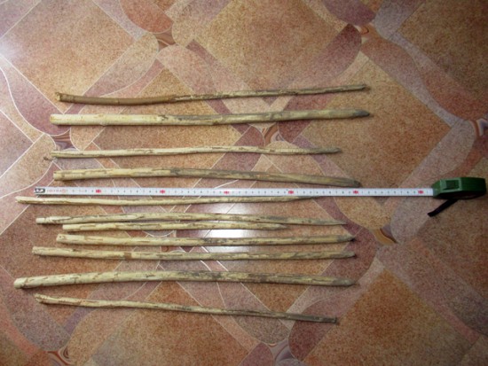 Колышки фирмы "Бобёр"