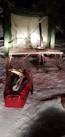 К-5 почти сухая до юбки. В сумке от 103 тент ТН-РБ200  вошёл и ИЗН на ТН-РБ200
