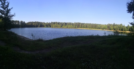 Пруд в Есино