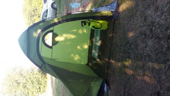 Вот так выглядит мой комплект. Стоим на Азовском море