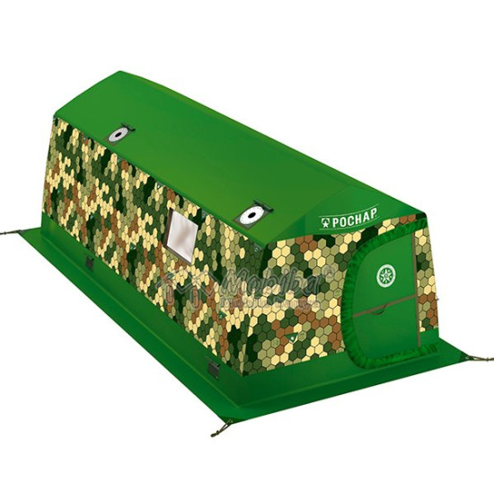 Мобильная баня РОСНАР РП-52 Сотовый камуфляж