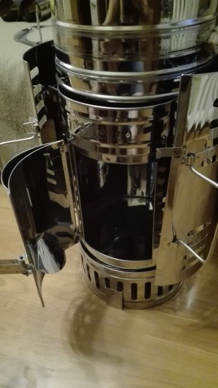 Дверь топки.