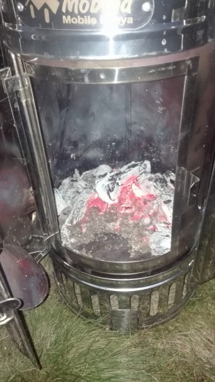 остатки углей