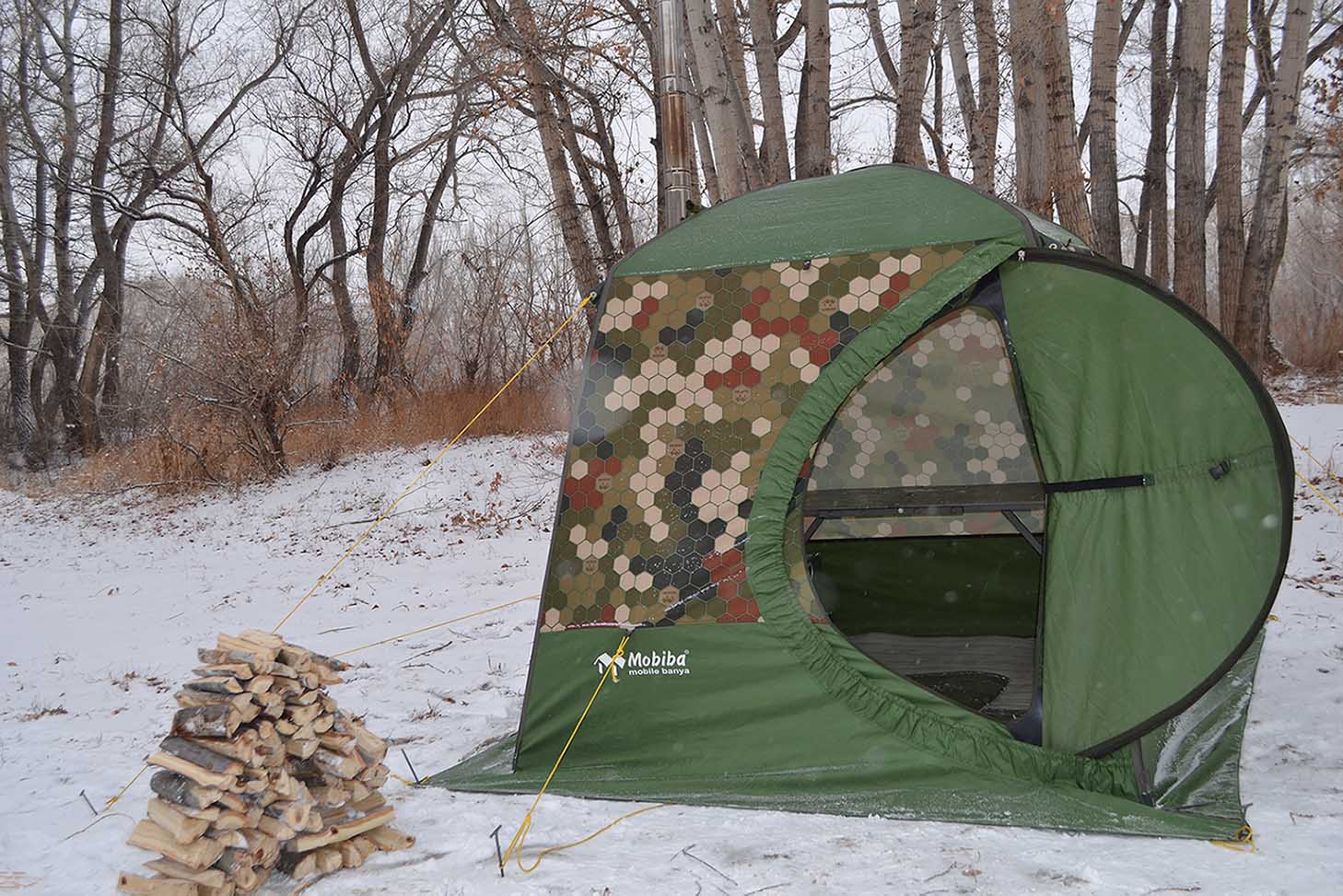 Банька ждёт гостей.