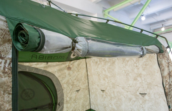 Мобильная баня МОБИБА МБ-15 СП "Фирменный камуфляж"