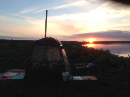 Закат на о. Буссе